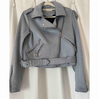 ザラ(ZARA)のZARA ライダースジャケット　スウェード(ライダースジャケット)