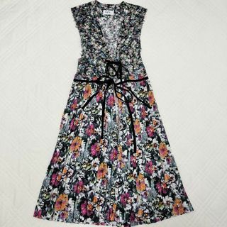 KIDILL 完売品 SLEEVELESS PLEATS DRESS(ロングワンピース/マキシワンピース)