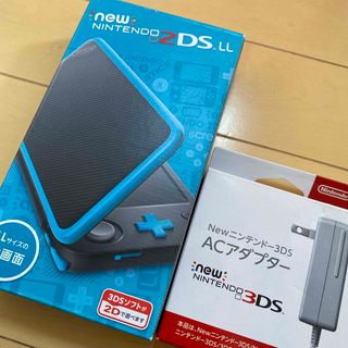 ニンテンドー2DS(ニンテンドー2DS)のNintendo ゲーム機本体 NEW ニンテンドー 2DS LL ブラック/タ(携帯用ゲーム機本体)