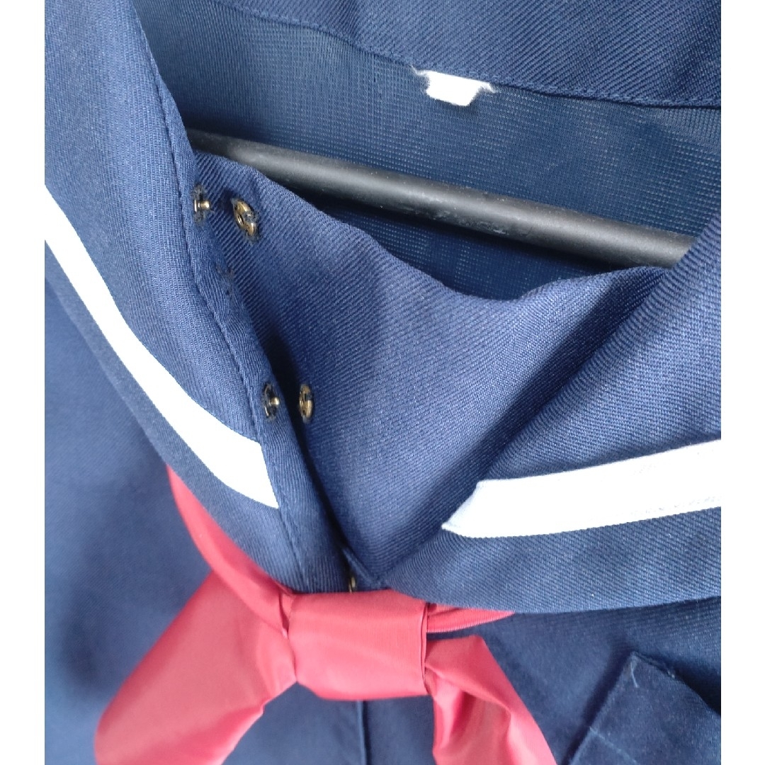 セーラー服 ジャンパースカート  上下3点セット 指定 冬物 グレー１本線　女子 エンタメ/ホビーのコスプレ(衣装)の商品写真