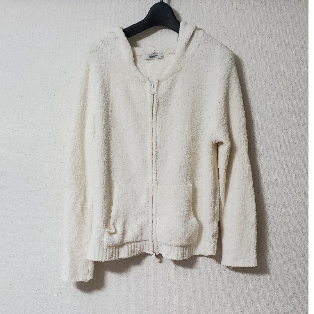 moussy(マウジー)のMOUSSY　もふもふパーカー　カーディガン レディースのトップス(カーディガン)の商品写真