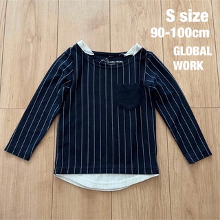 グローバルワーク(GLOBAL WORK)の【GLOBAL WORK】長袖　トップス　Sサイズ(Tシャツ/カットソー)