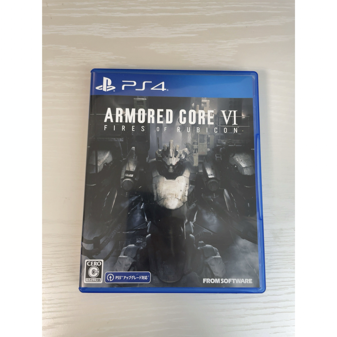 PlayStation4(プレイステーション4)のARMORED CORE VI FIRES OF RUBICON（アーマード・コ エンタメ/ホビーのゲームソフト/ゲーム機本体(家庭用ゲームソフト)の商品写真