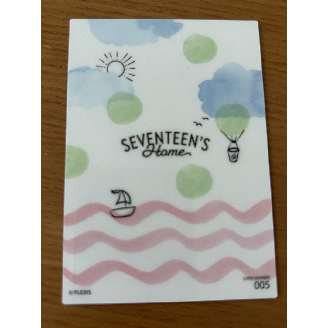 SEVENTEEN(セブンティーン)のSEVENTEEN's HOME トレカ1　ホシ エンタメ/ホビーのCD(K-POP/アジア)の商品写真