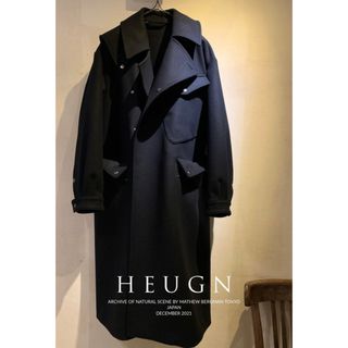HEUGN AUSTIN COAT003 ユーゲンsize2 - トレンチコート HEUGN AUSTIN COAT003 ユーゲンsize2 - トレンチコート
