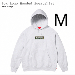 シュプリーム(Supreme)のSupreme Box Logo Hooded Sweatshirt grey(パーカー)