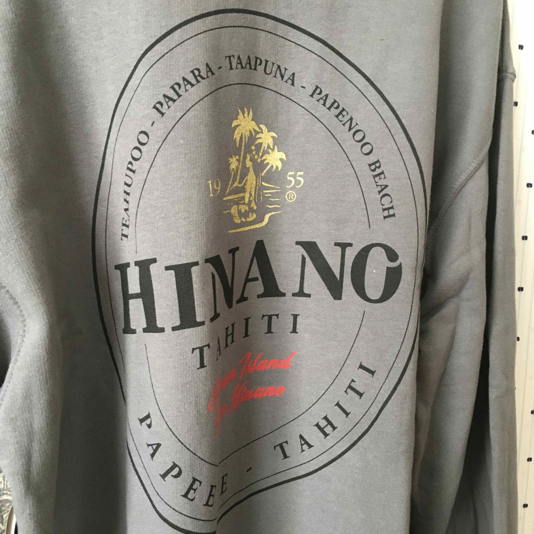 billabong(ビラボン)のHINANOヒナノTahitiUS限定スウェットシャツアイコントレーナーＭ1点物 メンズのトップス(スウェット)の商品写真