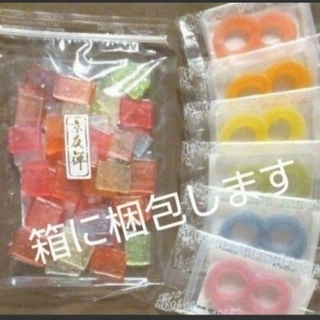 京友禅 キャンディ ミックス 1袋   グミッツェル 6個 セット　グミ(菓子/デザート)