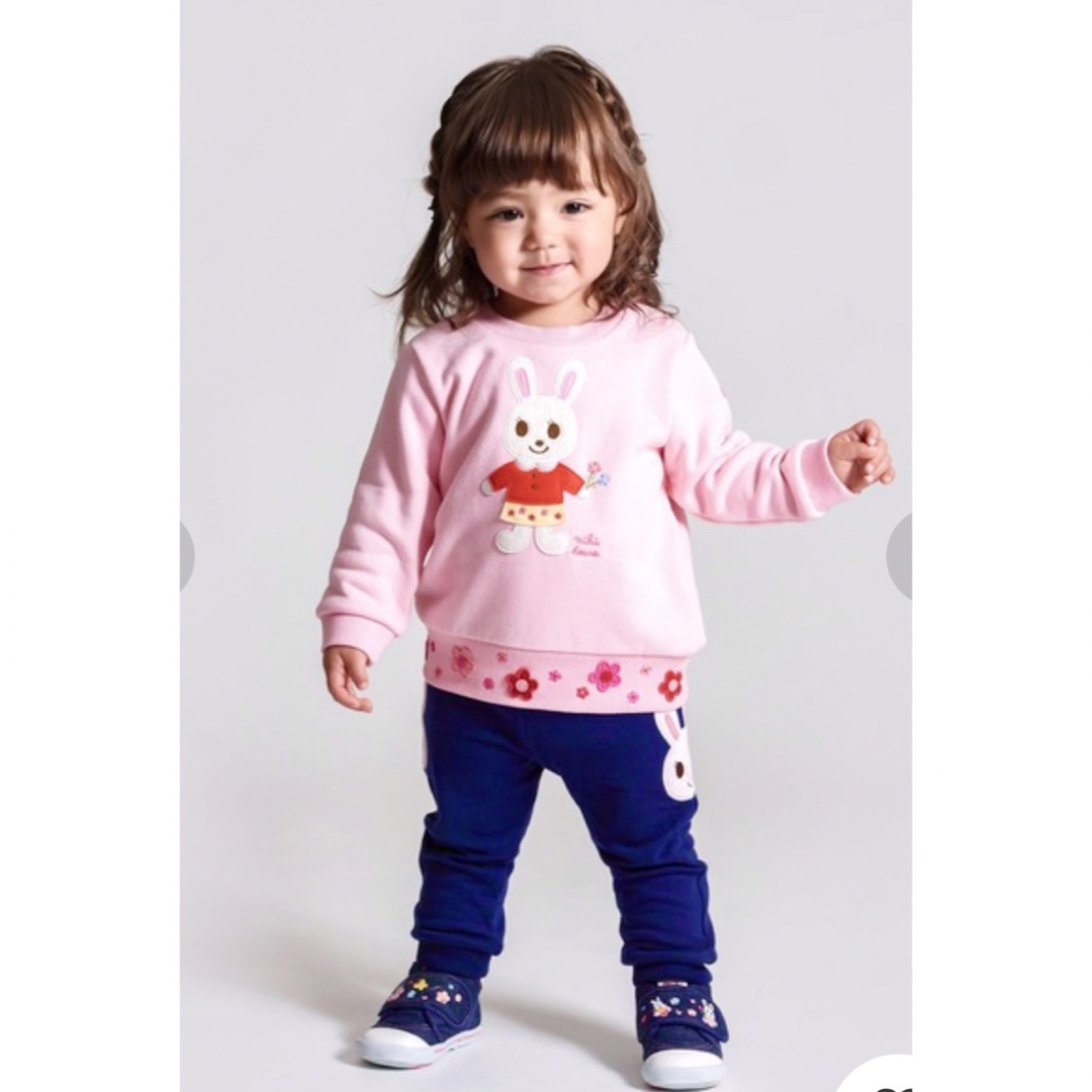 mikihouse(ミキハウス)の新品　ミキハウス　トレーナー　110 キッズ/ベビー/マタニティのキッズ服女の子用(90cm~)(Tシャツ/カットソー)の商品写真