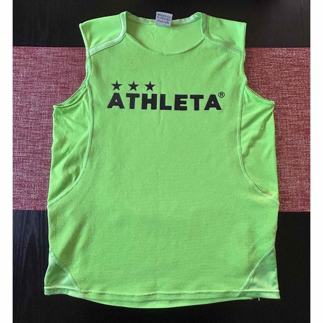 ATHLETA(アスレタ)のATHLETA　タンクトップ（160） スポーツ/アウトドアのサッカー/フットサル(ウェア)の商品写真