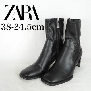 1度のみ　着用　ZARA ザラ　厚底　サイドゴア　ショートブーツ