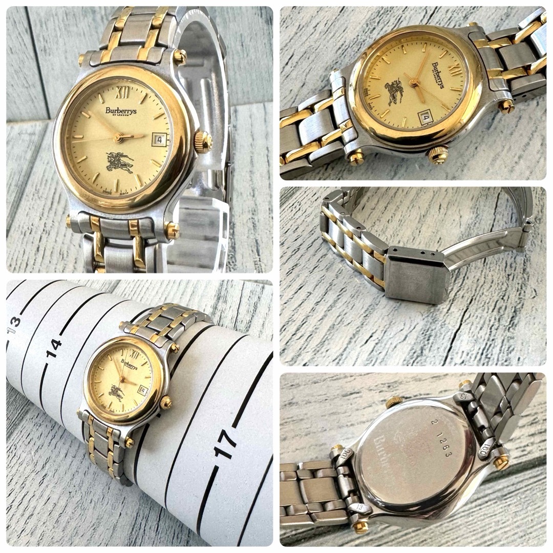 BURBERRY - 【電池交換済】Burberrys バーバリー 腕時計 8100 BURBERRY - 【電池交換済】Burberrys バーバリー 腕時計 8100