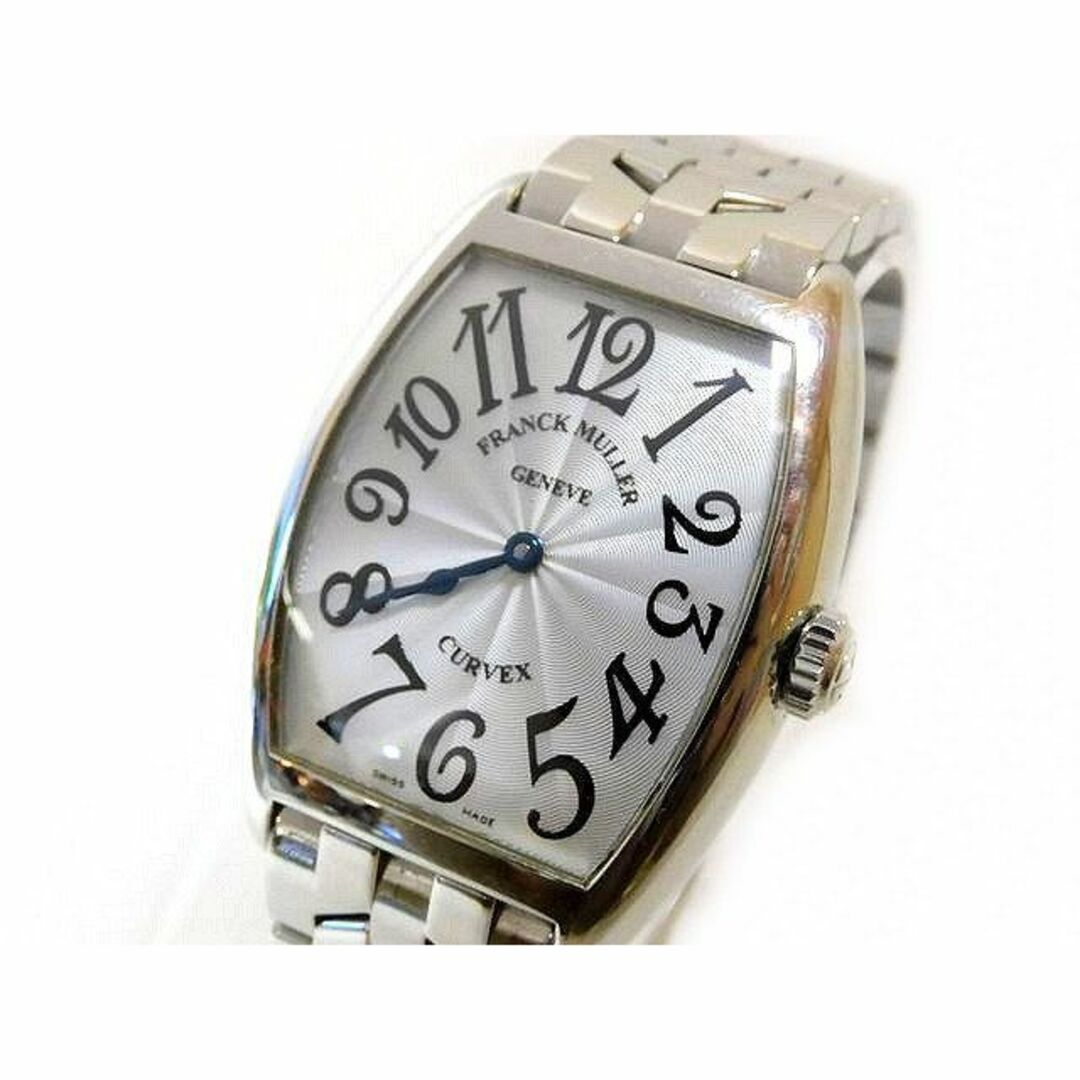 FRANCK MULLER(フランクミュラー)の正規店購入 美品 フランクミュラー ☆ 7502QZ トノーカーべックス ボーイズ ステンレス ウォッチ □ FRANCK MULLER レディース 5K メンズの時計(腕時計(アナログ))の商品写真
