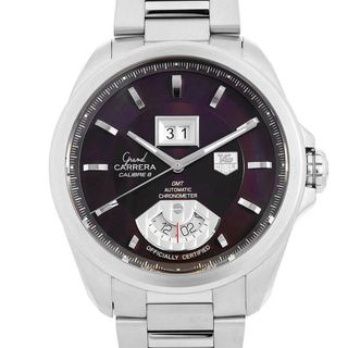 タグホイヤー(TAG Heuer)のタグホイヤー カレラ グランドカレラ GMT WAV5113.BA0901 メンズ 中古 腕時計(腕時計(アナログ))