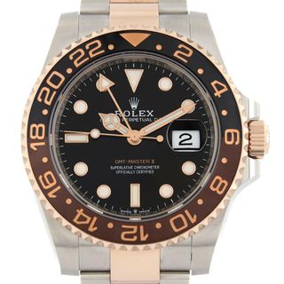 ロレックス(ROLEX)のロレックス GMTマスターⅡ 126711CHNR SSxPG 自動巻 ランダム番(腕時計(アナログ))