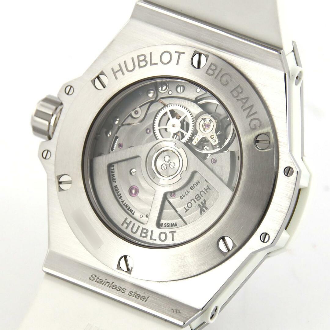 HUBLOT(ウブロ)の【新品】ウブロ ビッグバンワンクリックスチールホワイトダイヤモンド 465.SE.2010.RW.1204 SS 自動巻 メンズの時計(腕時計(アナログ))の商品写真