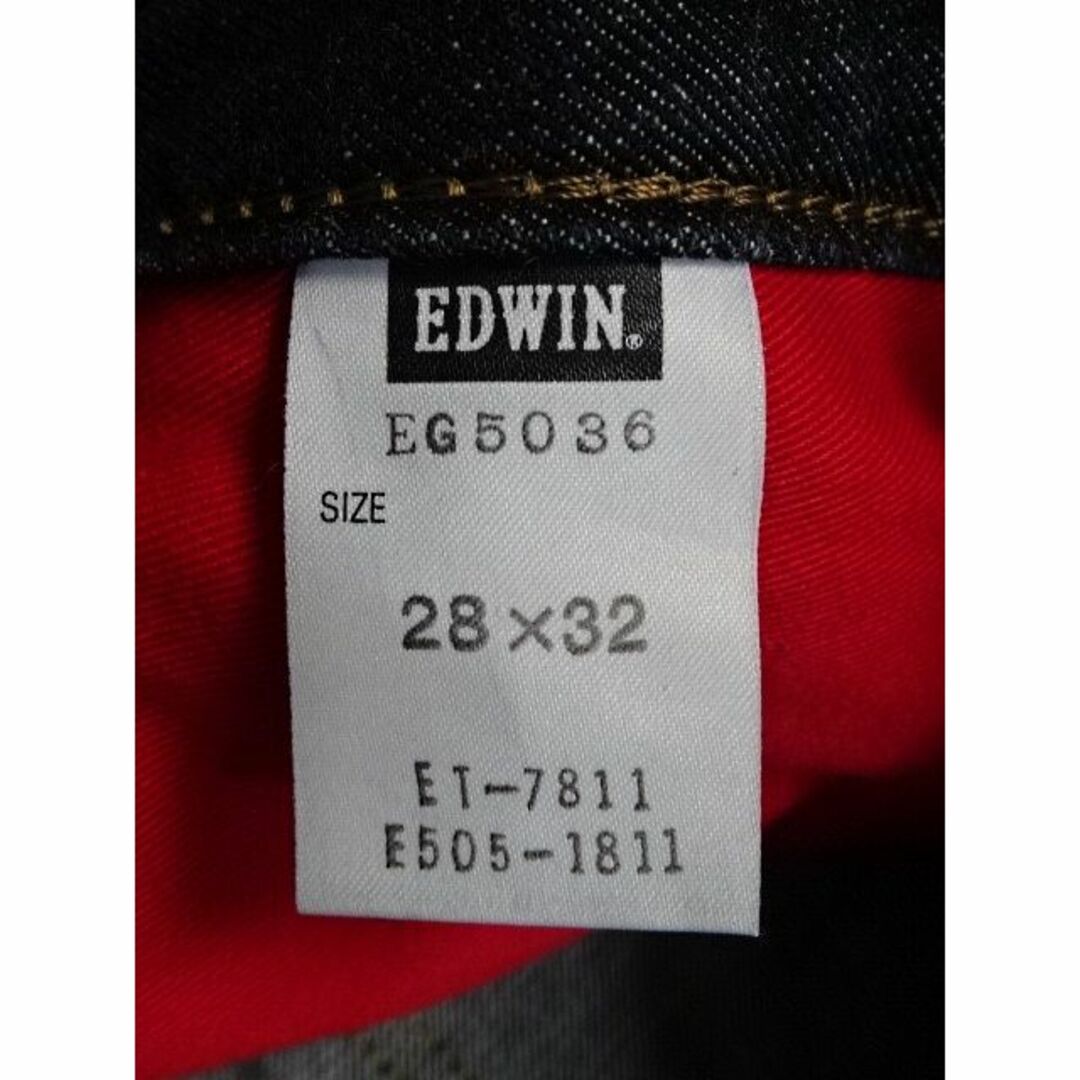 EDWIN(エドウィン)のEDWIN☆EG5036☆黒スーパースキニー☆28☆ウェスト約76cm メンズのパンツ(デニム/ジーンズ)の商品写真
