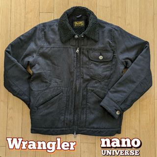 ナノユニバース(nano・universe)のWrangler×nano UNIVERSE　 スエードライク ボア ブルゾン(ブルゾン)