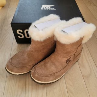 ソレル(SOREL)の【新品】ソレル SOREL 防寒ブーツ　 23cm　SORELスノーブーツ　ボア(ブーツ)