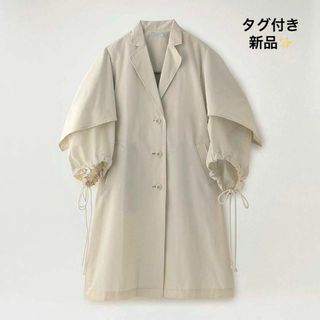 VERYboutiqueタグ付き新品 定価6万 YOHEI OHNO ギャザースリーブ