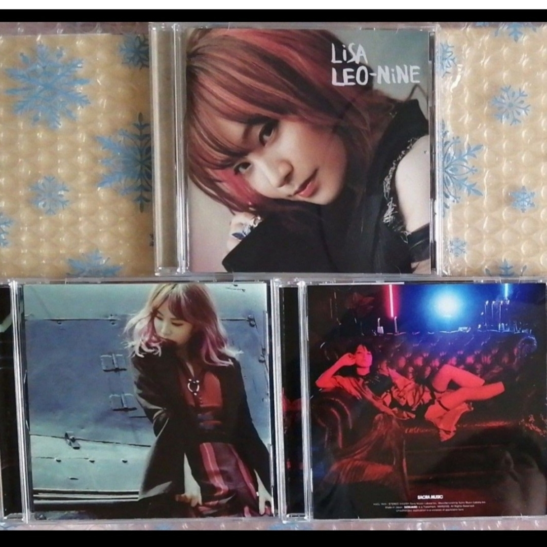 LISA / 「LEO-NiNE」「炎」「明け星」 3枚セット エンタメ/ホビーのCD(ポップス/ロック(邦楽))の商品写真