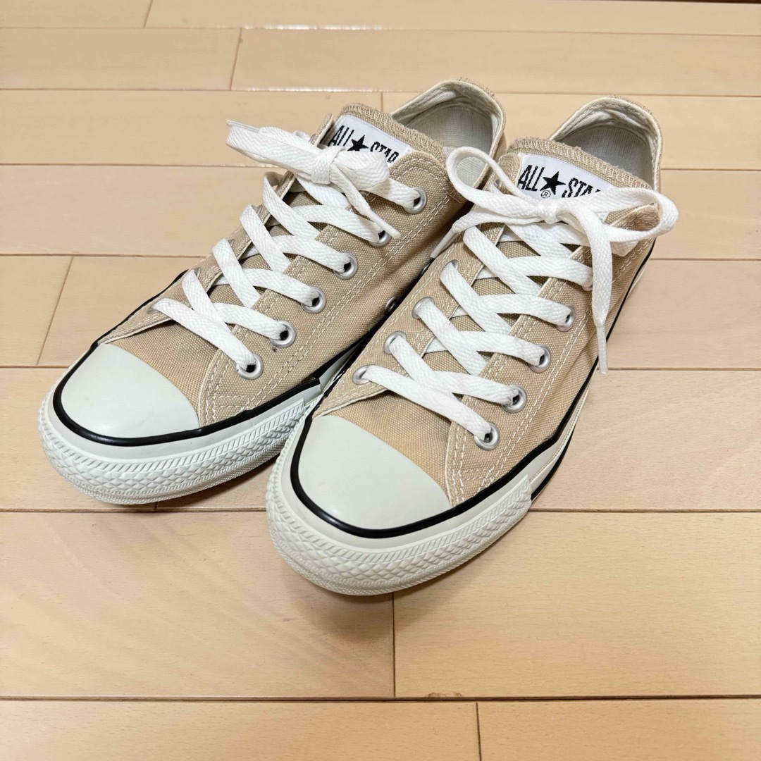 ALL STAR（CONVERSE）(オールスター)のconverse コンバース ローカットスニーカー ベージュ US6.5  レディースの靴/シューズ(スニーカー)の商品写真