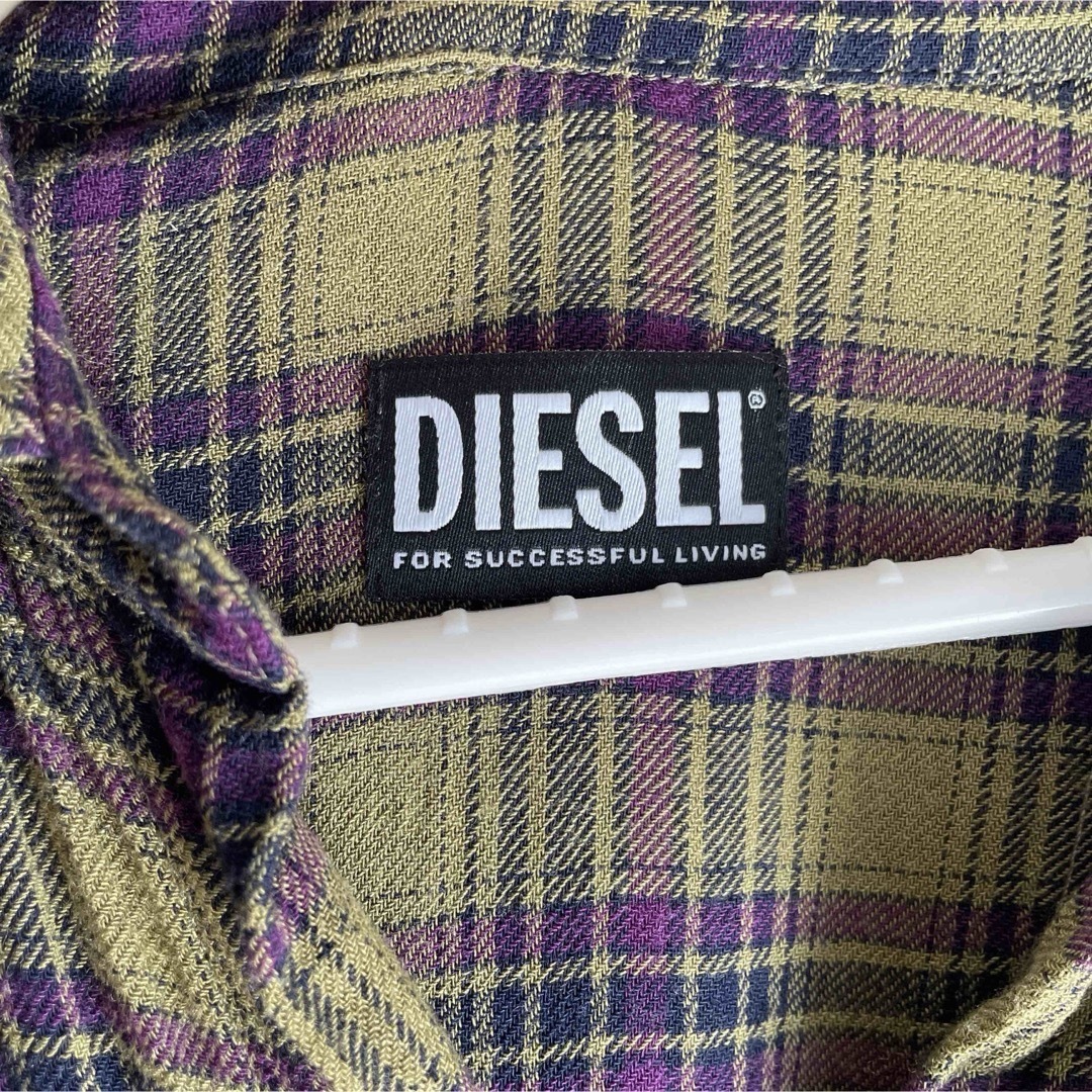 DIESEL(ディーゼル)のdiesel シャツワンピース レディースのワンピース(ミニワンピース)の商品写真