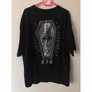 REFLEM レフレム コフィン 棺桶 オーロラ プリント Tシャツ