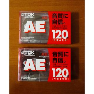 TDK - オーディオテープ TDK AE-120G 120分テープ 未使用