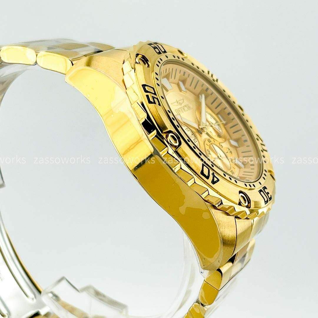 AB00 インビクタ ボルト レディースブランド腕時計 ゴールド 匿名配送ZASSOWORKSの腕時計