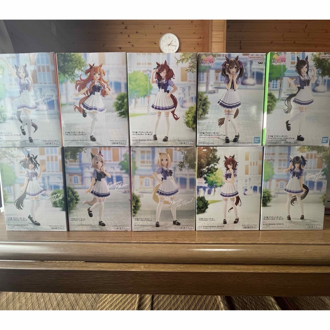 BANDAI NAMCO Entertainment(バンダイナムコエンターテインメント)のウマ娘フィギュア　セット売り エンタメ/ホビーのおもちゃ/ぬいぐるみ(キャラクターグッズ)の商品写真