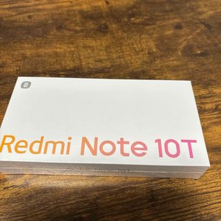 ソフトバンク(Softbank)のRedmi Note 10T アジュールブラック 64GB(スマートフォン本体)