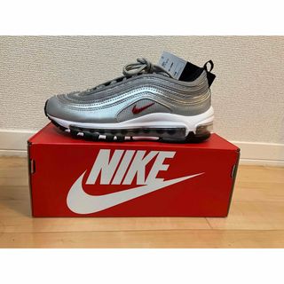 ナイキ(NIKE)の新品 22.5cm エアマックス 97 QS（GS） メタリックシルバー(スニーカー)