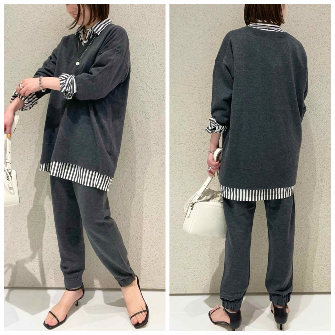 Plage(プラージュ)のPlage superior jogger パンツ ニットジョガーパンツ 36 レディースのパンツ(カジュアルパンツ)の商品写真