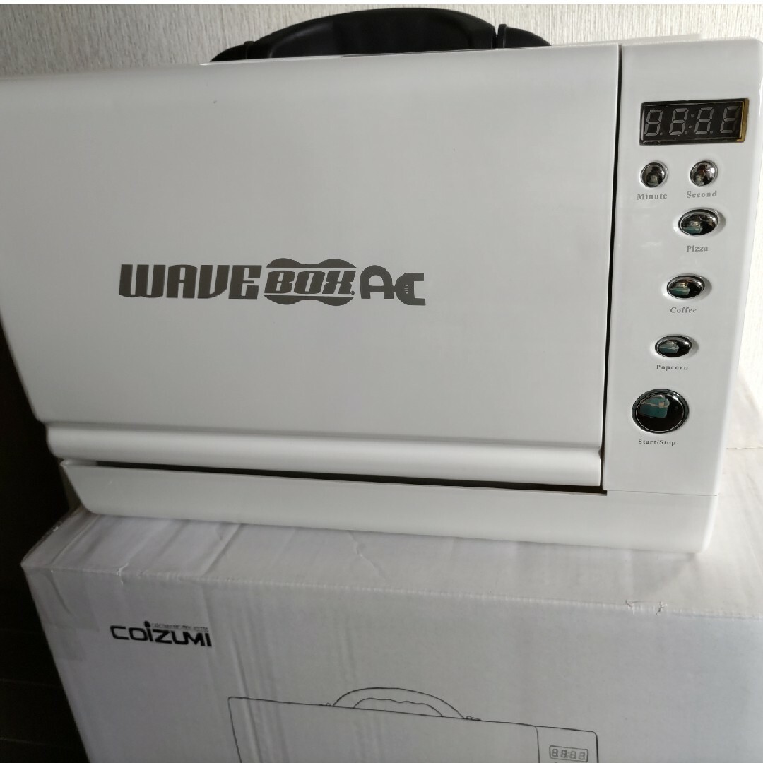 電子レンジポータブル電子レンジ Wavebox AC 持ち運び自由 キャンプ用品 AC専用