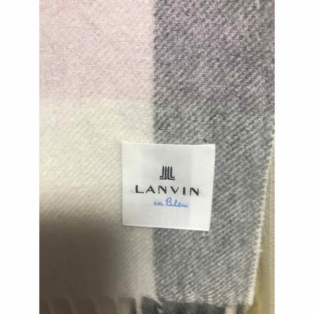 LANVIN en Bleu(ランバンオンブルー)のLANVIN en blew ストール レディースのファッション小物(ストール/パシュミナ)の商品写真