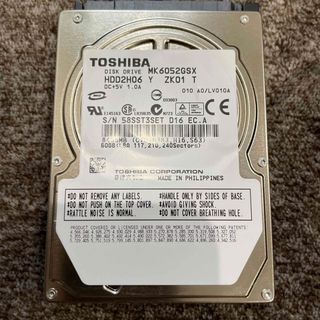 【ジャンク】2.5インチHDD 60GB XBOX360純正