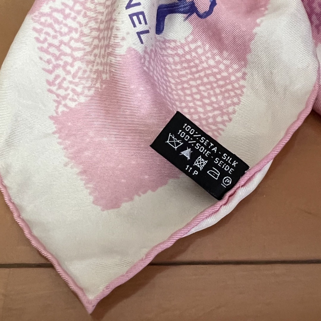 専用】CHANEL パリ本店購入 スカーフ box付 専用】CHANEL パリ本店購入 スカーフ box付