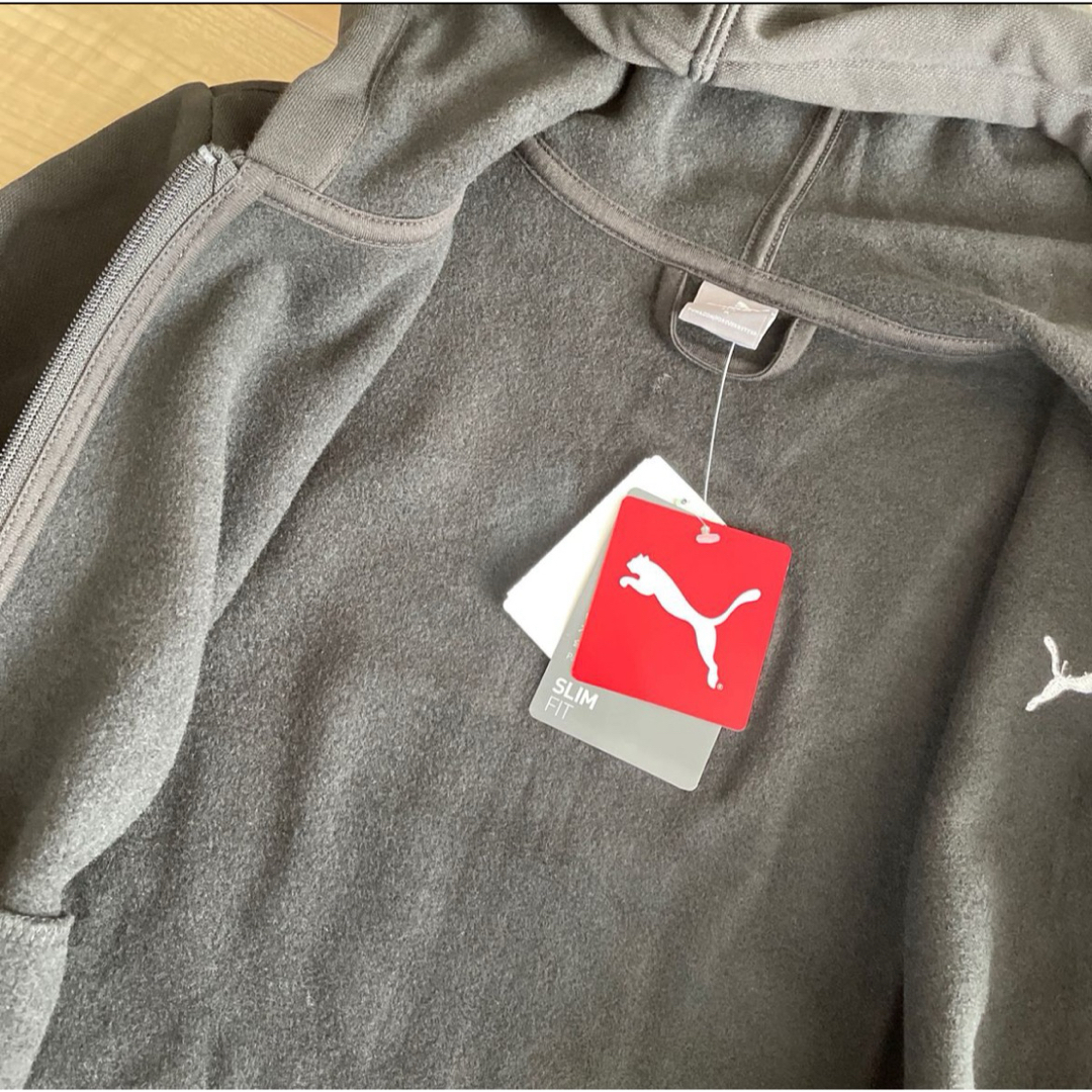 PUMA(プーマ)のプーマ　レディース　あったか　スウェット上下　裏起毛　ブラック　黒　M レディースのトップス(トレーナー/スウェット)の商品写真