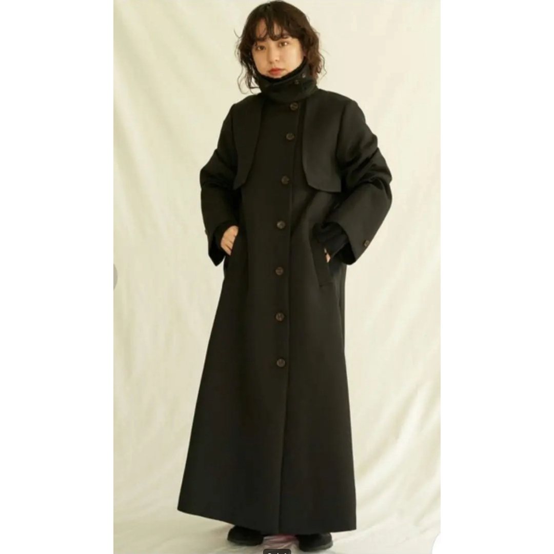 6 (ROKU)(ロク)のenof♡air long coat レディースのジャケット/アウター(ロングコート)の商品写真