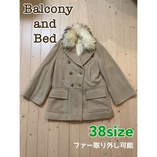 バルコニーアンドベット(Balcony and Bed)のBalcony and Bed コート(ピーコート)