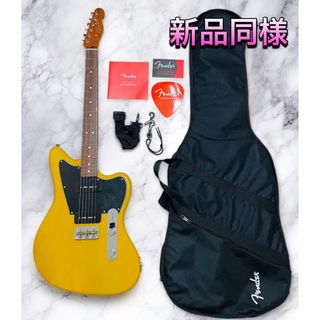 フェンダー(Fender)の(新品同様) Fender マホガニー オフセット テレキャスター P90(エレキギター)