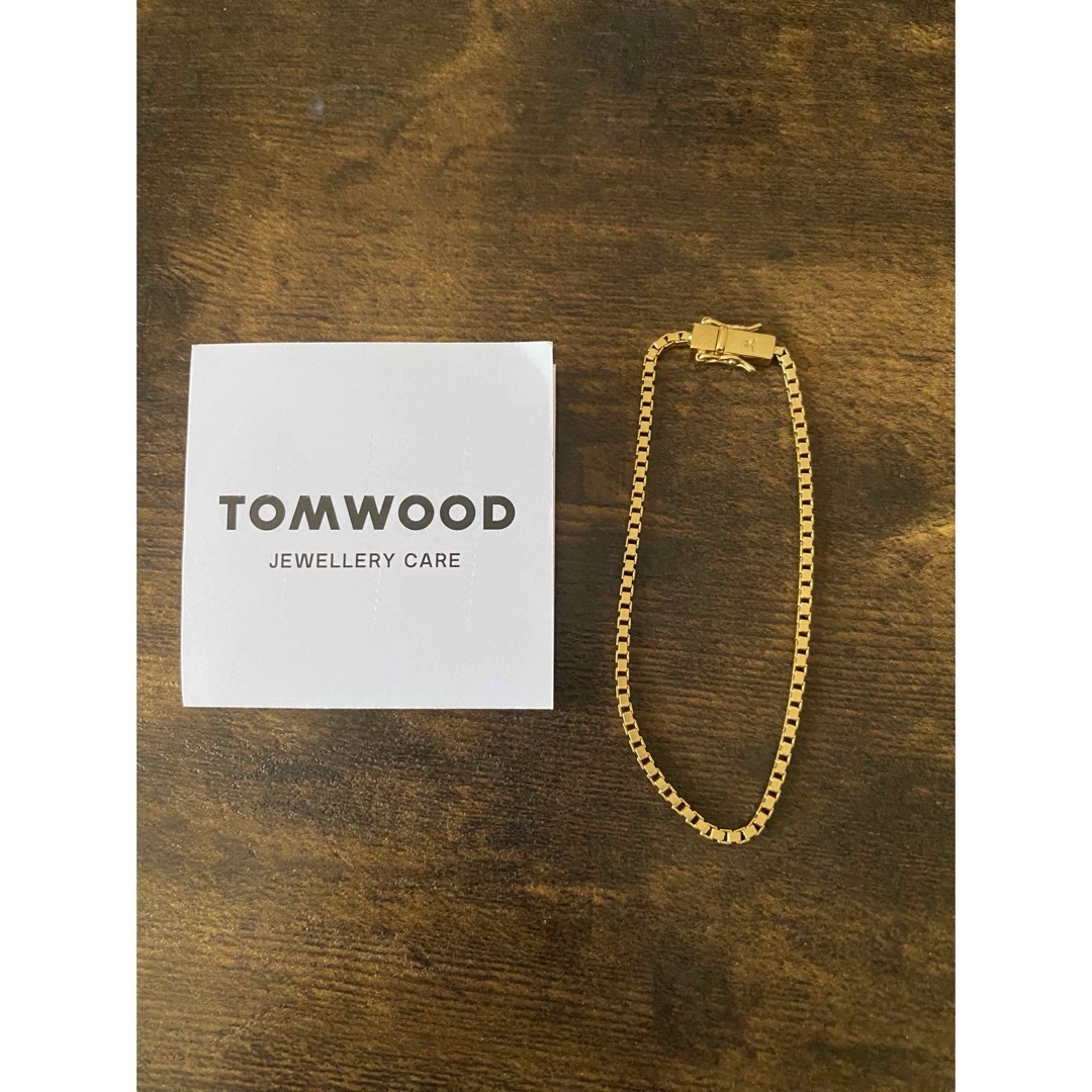トムウッド　tomwood ゴールド　ブレスレット　美品　お値下げ レディースのアクセサリー(ブレスレット/バングル)の商品写真