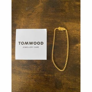 トムウッド　tomwood ゴールド　ブレスレット　美品　お値下げ(ブレスレット/バングル)