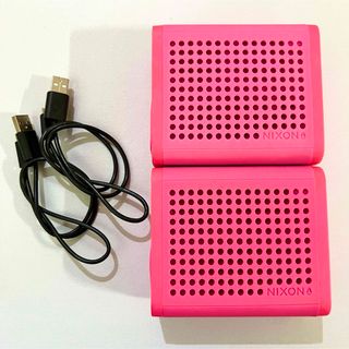 Nixon The Mini Blaster PINK 2点セット(スピーカー)