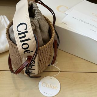 クロエ Chloe 新品未使用 woody かごバッグ