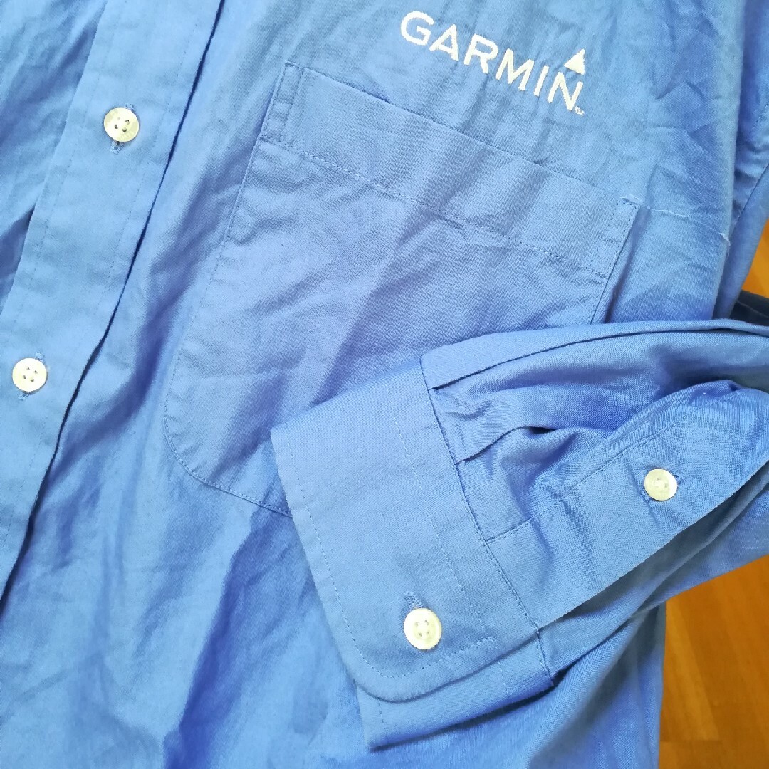 ✨GEAR FOR SPORTS GARMIN 青色長袖シャツメンズ3Lサイズ メンズのトップス(シャツ)の商品写真