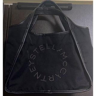 ステラマッカートニー(Stella McCartney)のStella McCartney ロゴスタッズ バッグ ナイロン(ハンドバッグ)