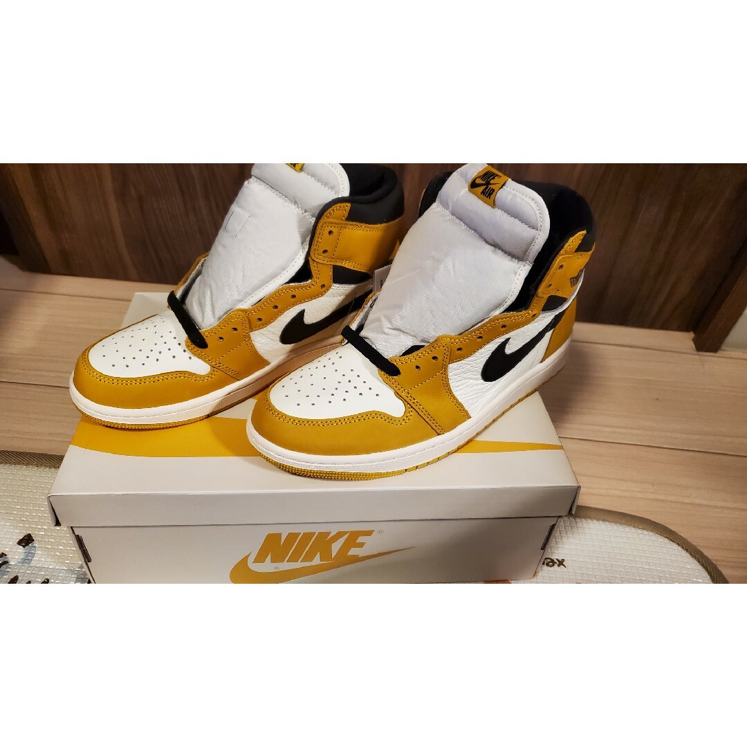 Jordan Brand（NIKE）(ジョーダン)のNike Air Jordan 1 Retro High OG Yellow メンズの靴/シューズ(スニーカー)の商品写真