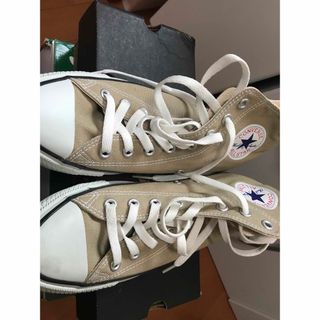 コンバース(CONVERSE)のconverse ハイカットスニーカー　ブラウン(スニーカー)